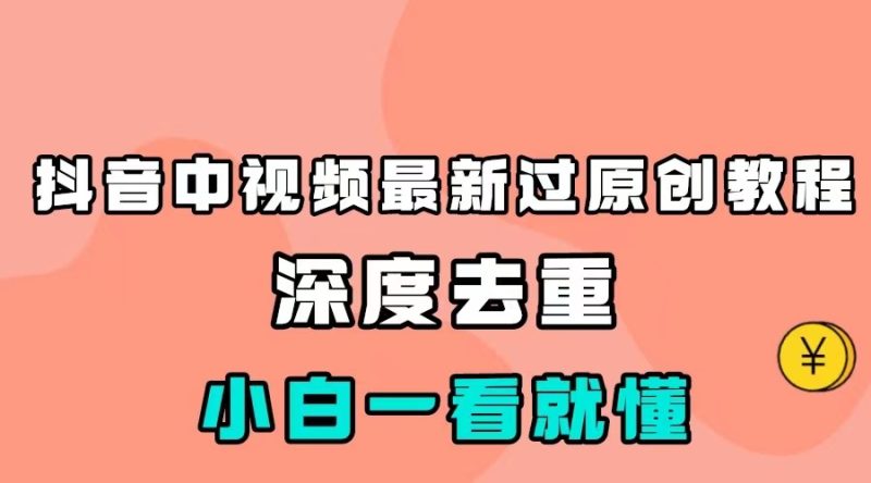 最新中视频影视解介绍搬运教程，100%过原创，小白也能轻松掌握-蜜桃网创