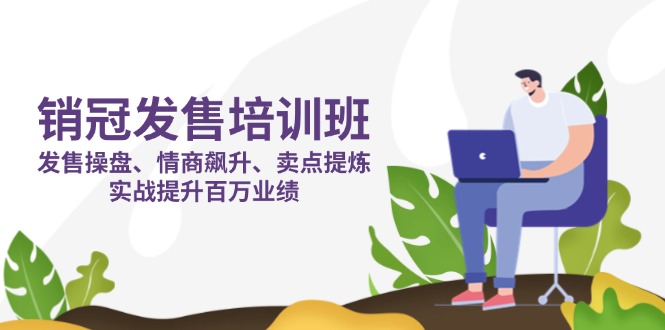 销冠 发售培训班：发售 操盘+情商 飙升+卖点 提炼，实战提升百万业绩-蜜桃网创