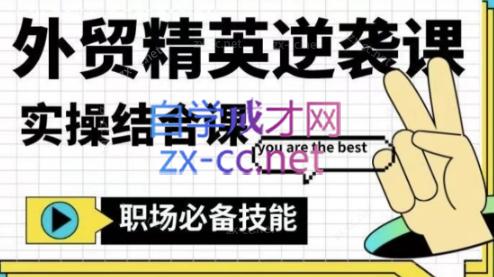 大表姐·外贸精英逆袭-实操综合课-蜜桃网创