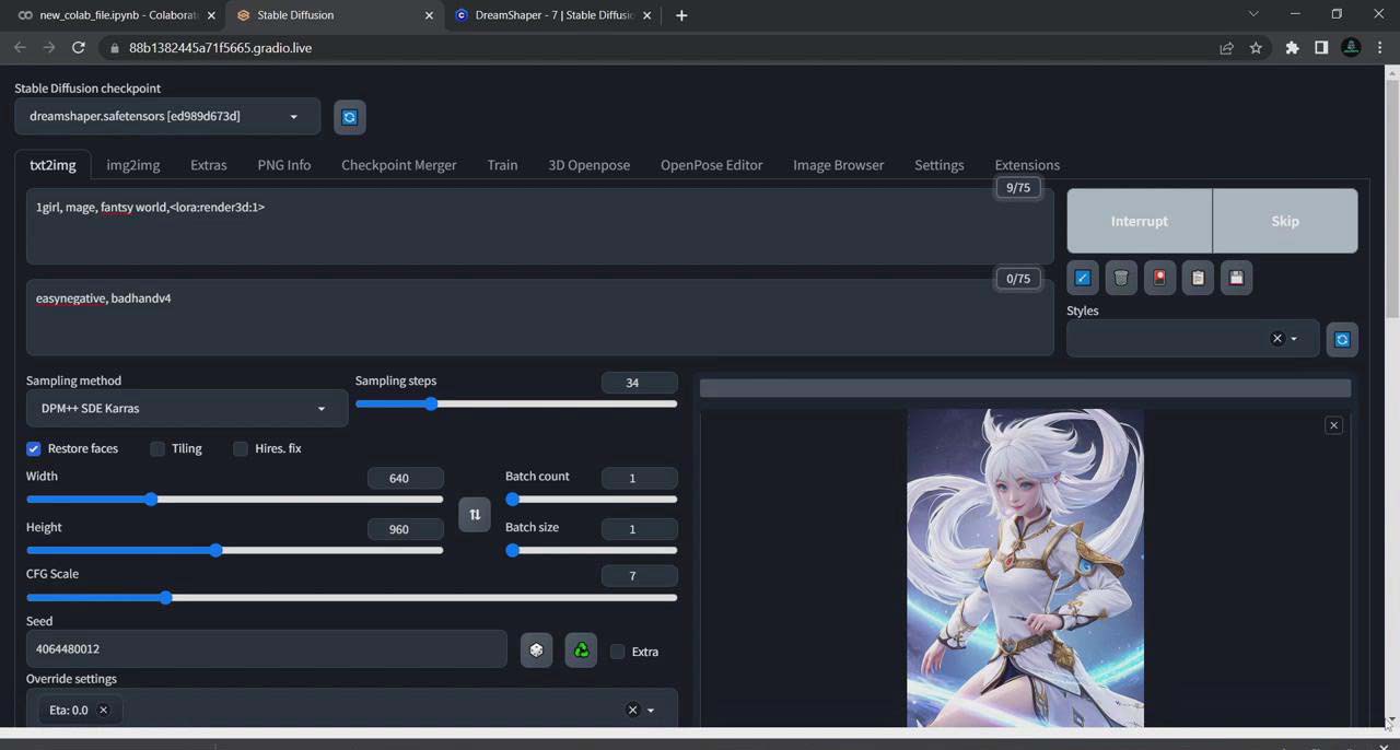 图片[3]-利用Stable Diffusion创建动漫艺术图像使用AI绘画赚钱-中英字幕-蜜桃网创