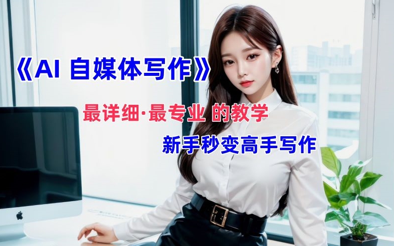 AI自媒体文章创作全网最详细教程,新手秒变写作高手,多方位发展-蜜桃网创