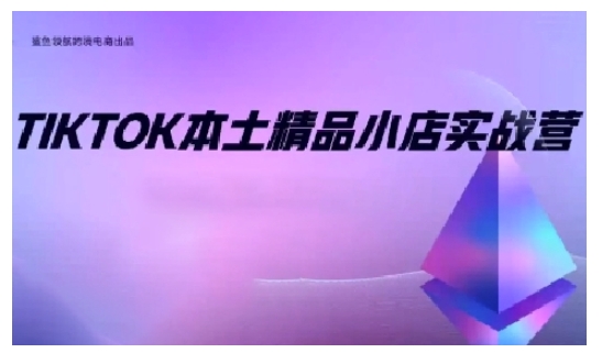 TikTok本土精品小店出海实战营，从入门到高阶，不止0-1!-蜜桃网创