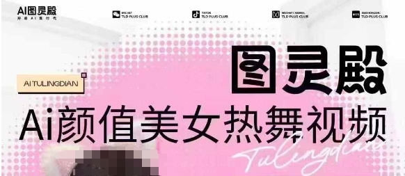 全网首发，原价988图灵殿AI颜值美女热舞视频，云端生图，轻松过原创-蜜桃网创