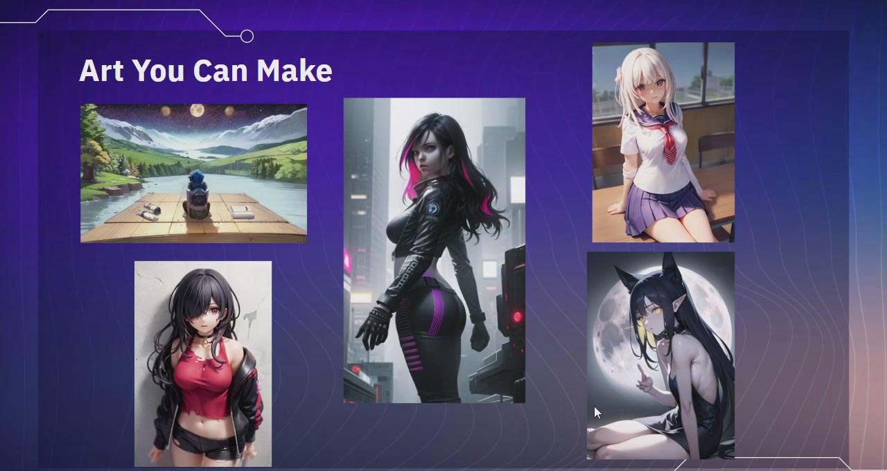 图片[5]-利用Stable Diffusion创建动漫艺术图像使用AI绘画赚钱-中英字幕-蜜桃网创