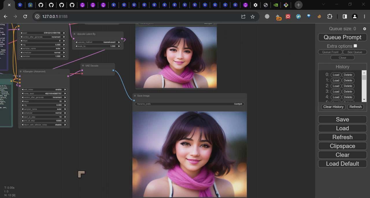 图片[2]-ComfyUI 利用 Stable Diffusion 学习AI GUI 工作流程教程-中英字幕-蜜桃网创