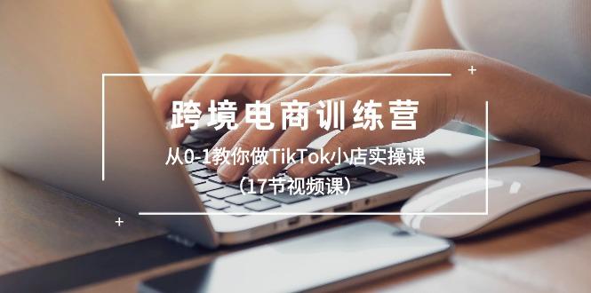 跨境电商训练营：从0-1教你做TikTok小店实操课(17节视频课-蜜桃网创