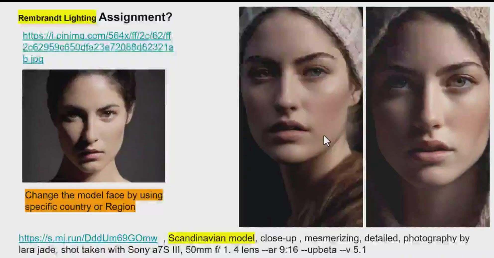 (9312期)Midjourney v5 ChatGPT 和 Bard AI人工智能人像摄影大师班-15节-中英字幕-蜜桃网创