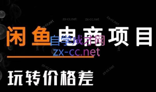 亿创繁星·闲鱼电商项目(玩转价格差)-蜜桃网创