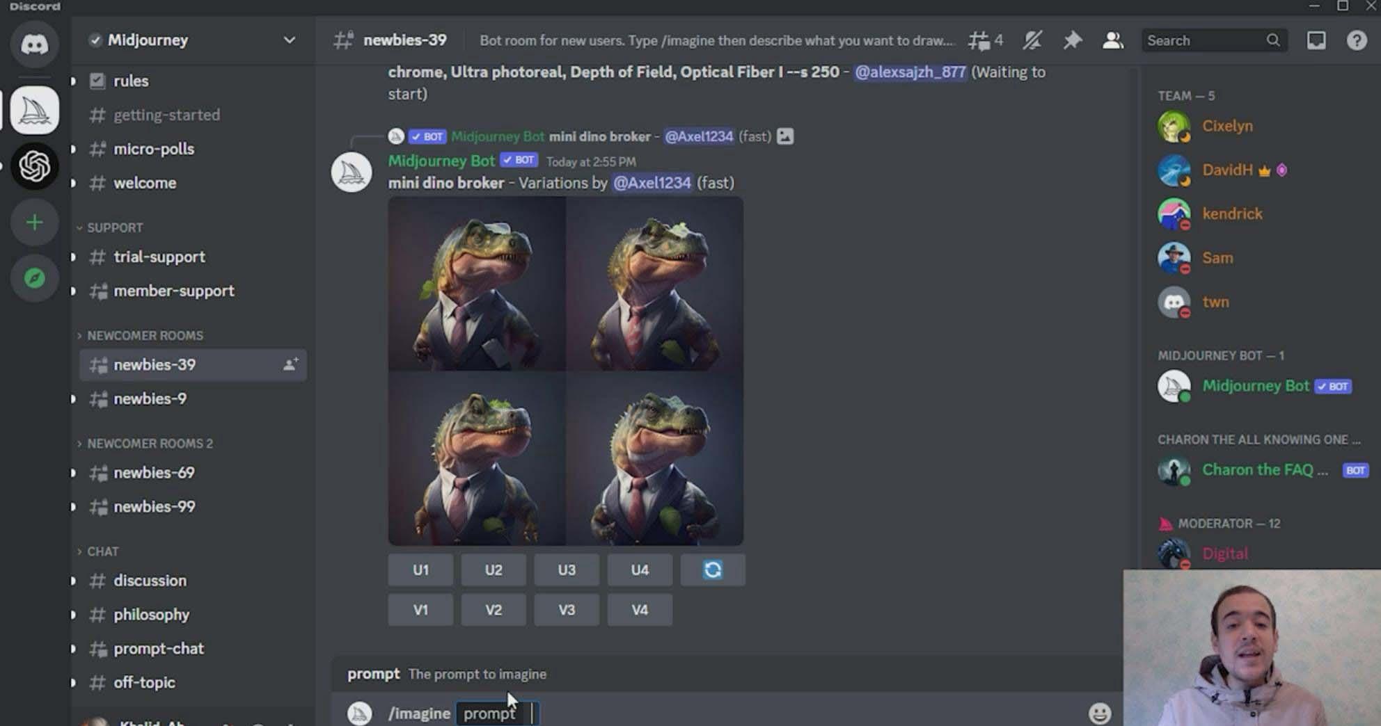 图片[1]-Midjourney 精通教程-使用Midjourney AI创建美丽艺术图像-36节课-中英字幕-蜜桃网创