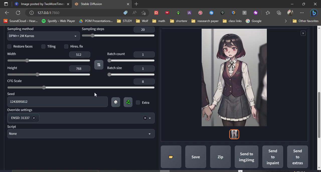 图片[6]-利用Stable Diffusion创建动漫艺术图像使用AI绘画赚钱-中英字幕-蜜桃网创