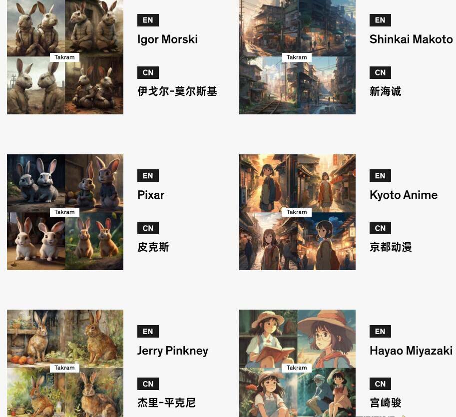 图片[1]-Midjourney辞典AIGC中英双语图文辞典+提示关键词Prompt大全-蜜桃网创