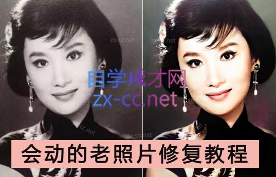 AI老相片视频变现训练营-蜜桃网创