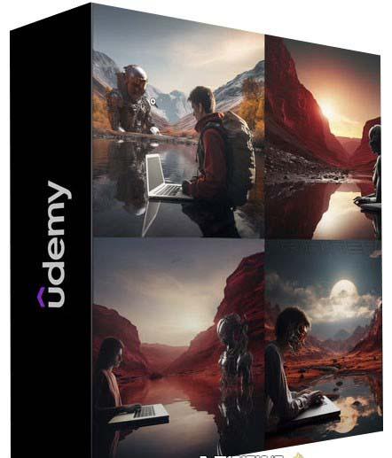 ChatGPT4 和 MidJourney AI 绘画聊天革命性指南教程-33节视频课-中英字幕-蜜桃网创