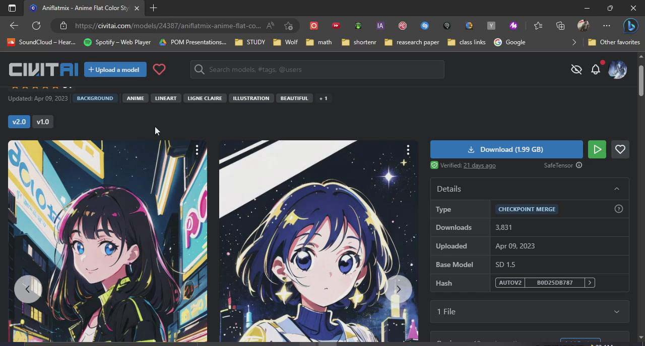 图片[1]-利用Stable Diffusion创建动漫艺术图像使用AI绘画赚钱-中英字幕-蜜桃网创
