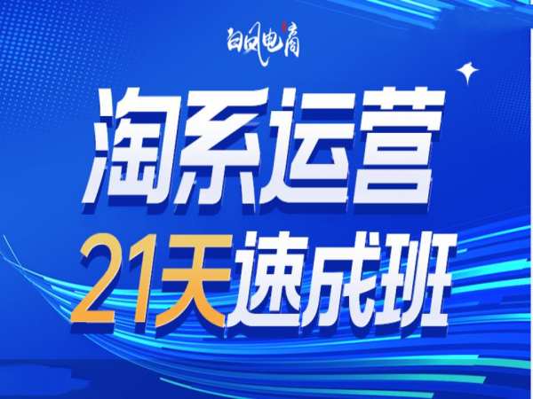 淘系运营21天速成班35期，年前最后一波和2025方向-蜜桃网创