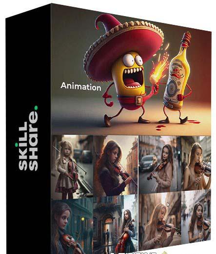 图片[1]-掌握 MidJourney V5 AI + ChatGPT创建一致的角色设计图像-22节课-中英字幕-蜜桃网创