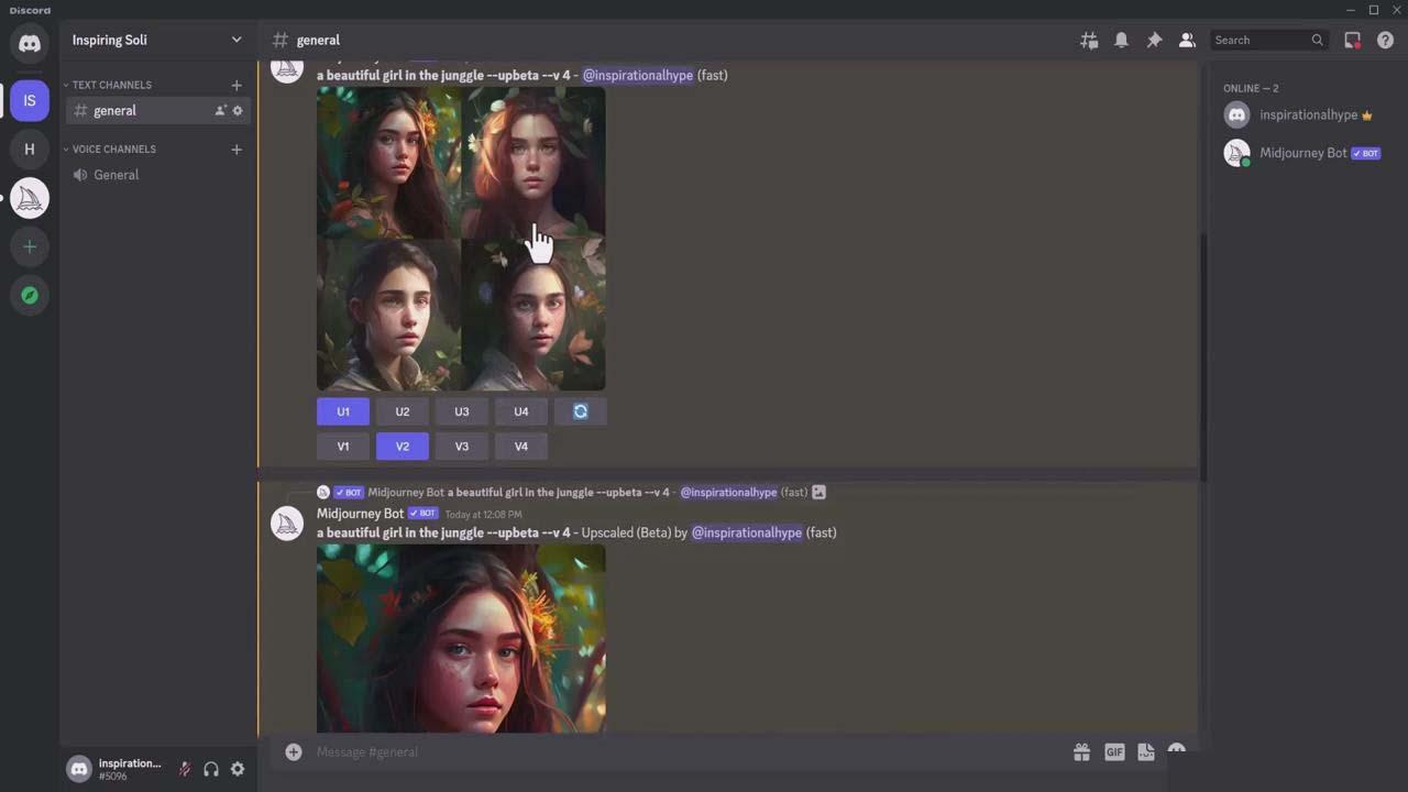 图片[4]-掌握 MidJourney V5 AI + ChatGPT创建一致的角色设计图像-22节课-中英字幕-蜜桃网创