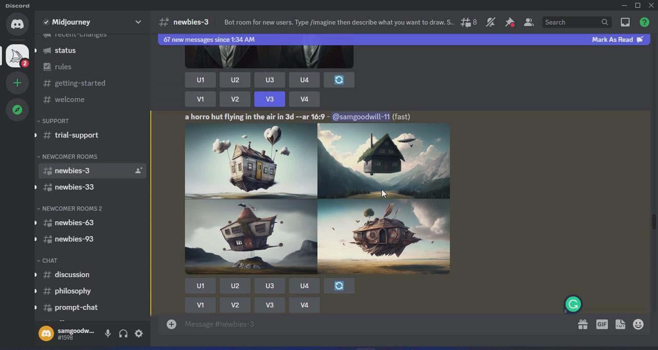 图片[3]-Midjourney AI：从零基础到高级版的大师班教程-34节课-中英字幕-蜜桃网创