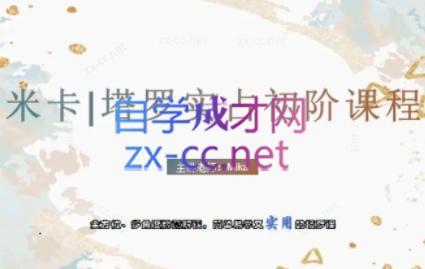 米卡·实占塔罗初阶课-蜜桃网创