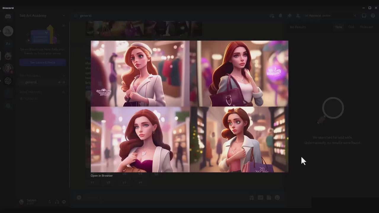 图片[5]-掌握 MidJourney V5 AI + ChatGPT创建一致的角色设计图像-22节课-中英字幕-蜜桃网创