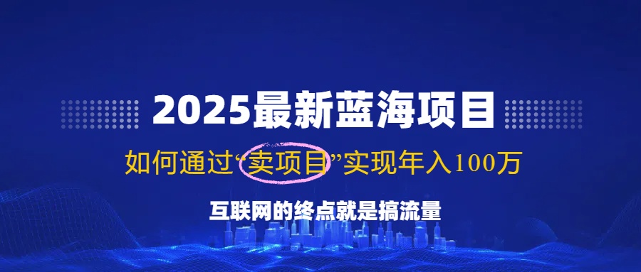 2025最新蓝海项目，零门槛轻松复制，月入10万+，新手也能操作！-蜜桃网创