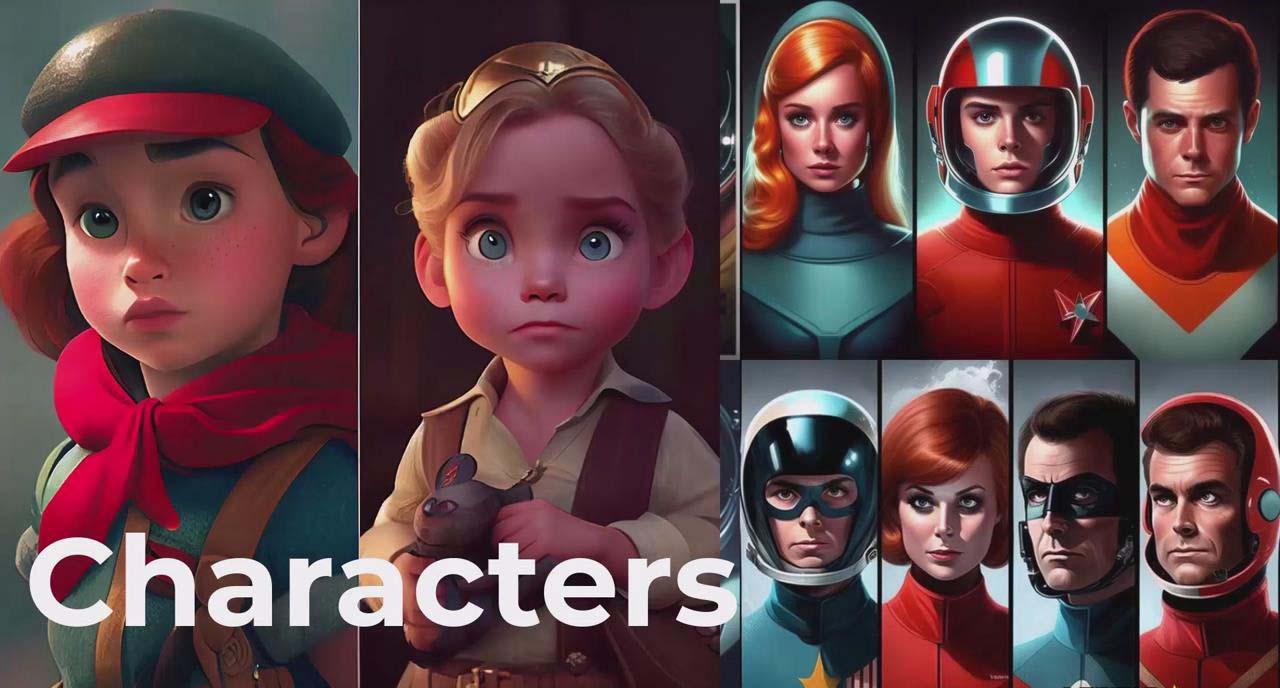 掌握 MidJourney V5 AI + ChatGPT创建一致的角色设计图像-22节课-中英字幕-蜜桃网创