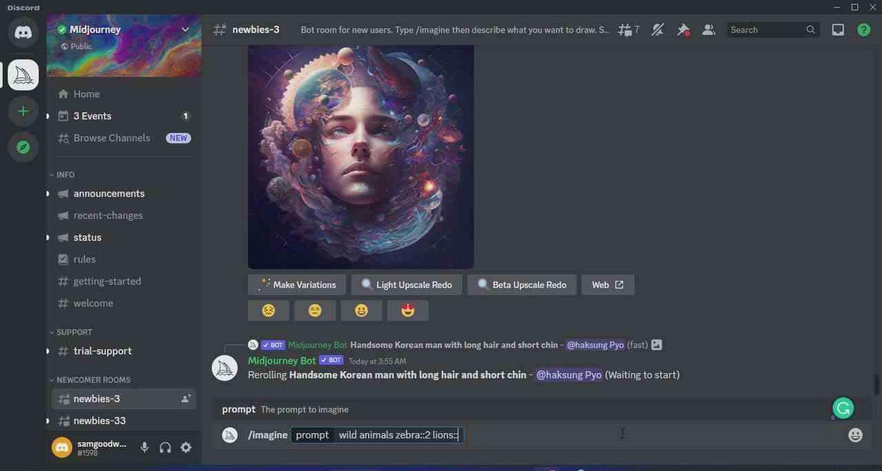 Midjourney AI人工智能艺术图片从入门到高级创作教程-33节课-中英字幕-蜜桃网创