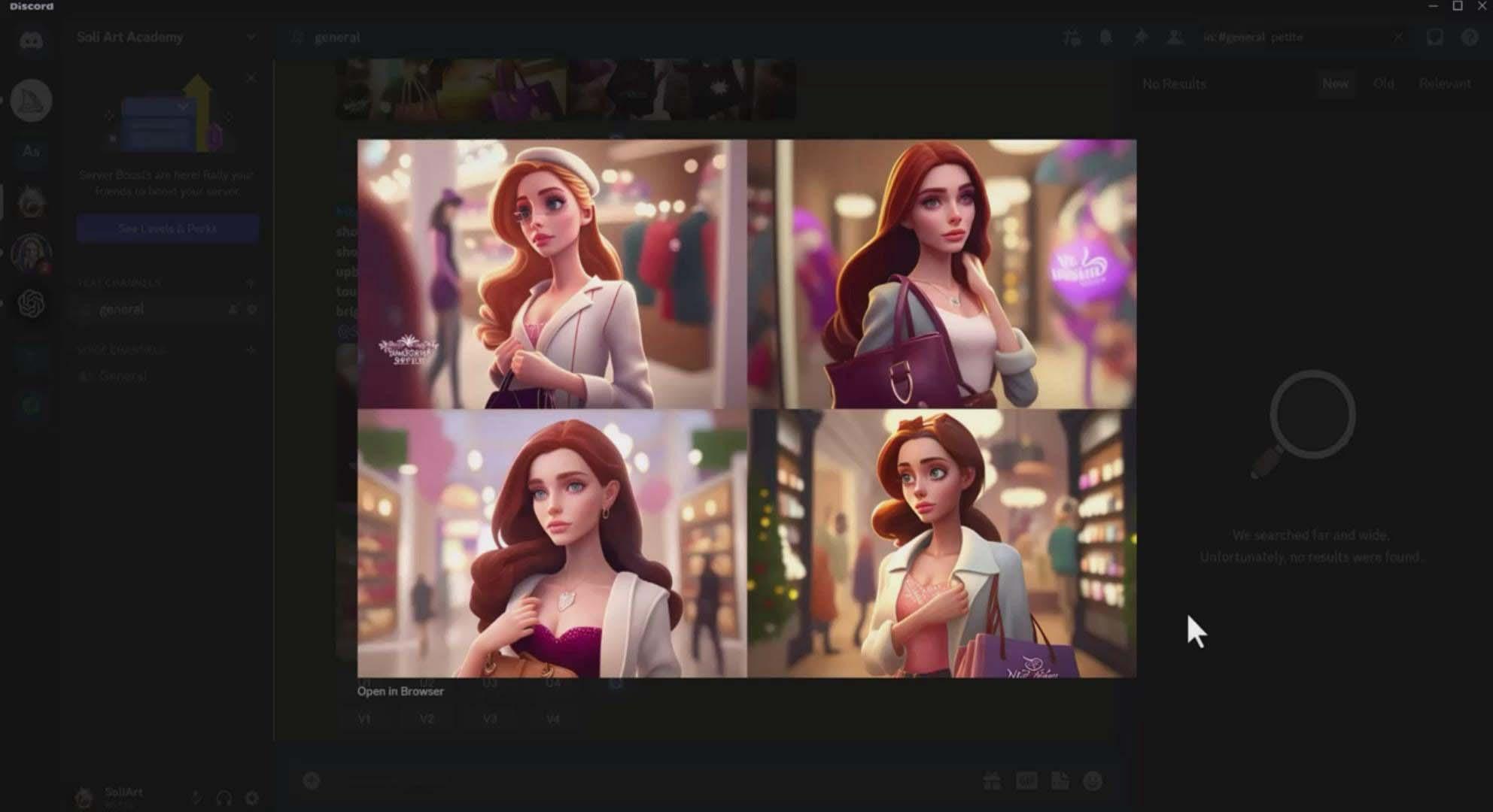 图片[8]-掌握 MidJourney V5 AI + ChatGPT创建一致的角色设计图像-22节课-中英字幕-蜜桃网创